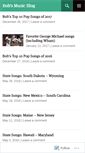 Mobile Screenshot of bobmusicblog.com